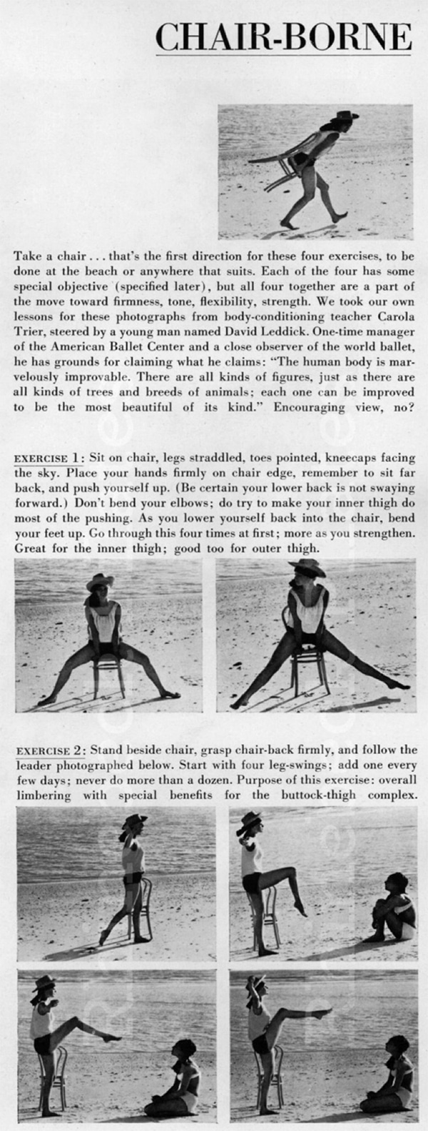 Carola Trier Exercise Pilates History Archive Article