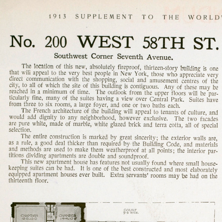Carola Trier Studio 200 West 58th Street Pilates History Archive Article