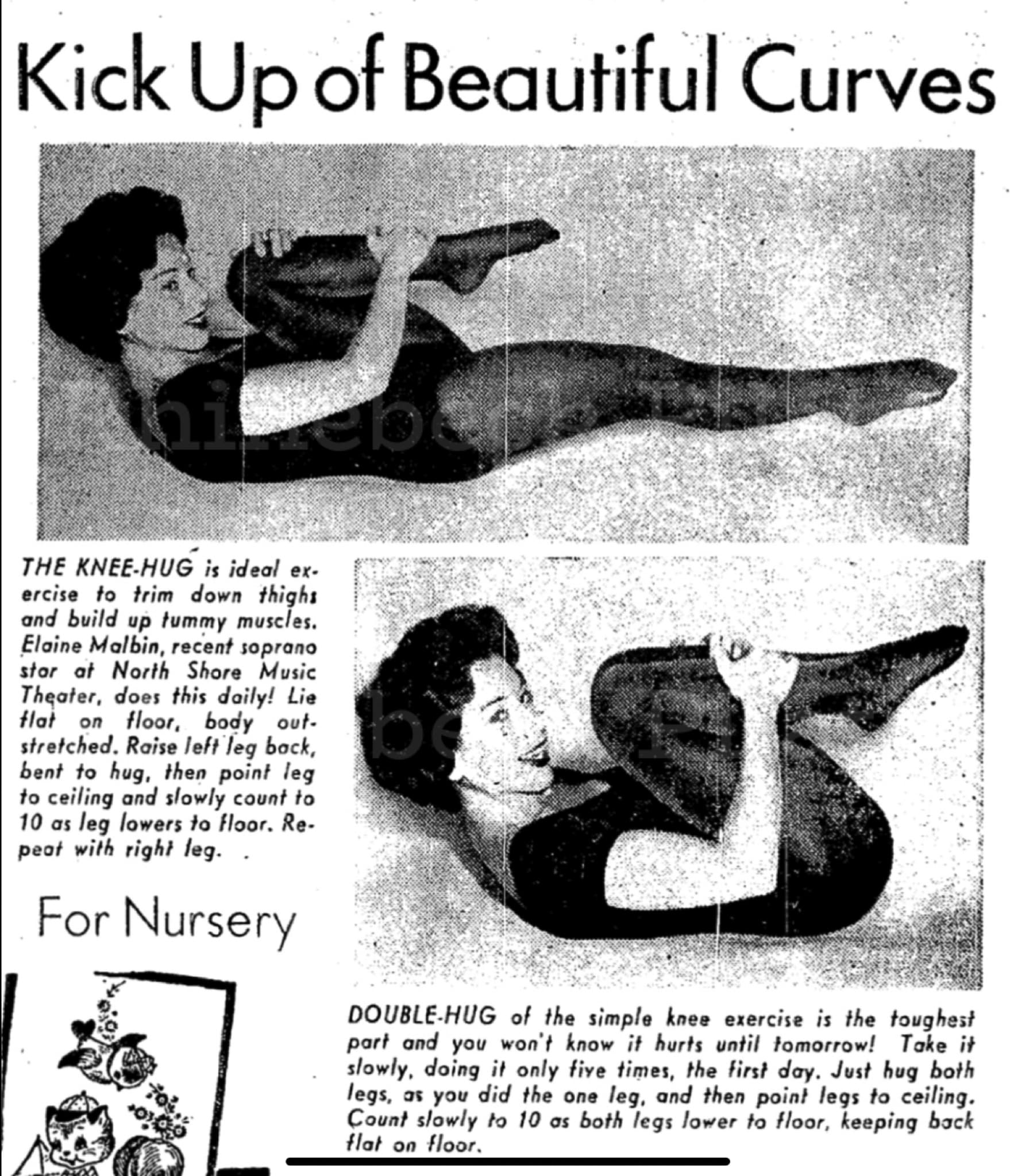 Elaine Malbin Archive Article "Kick Up of Beautiful Curves"