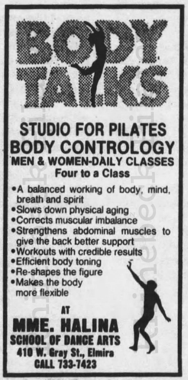 Body Talks Studio for Pilates Archive Ad