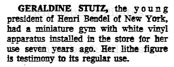 Geraldine Stutz pilates archive article