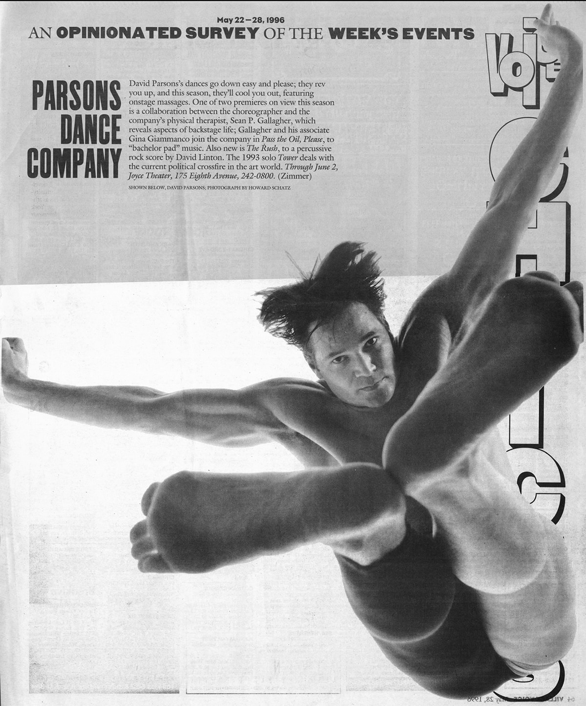 Parsons Dance Company pilates archive article