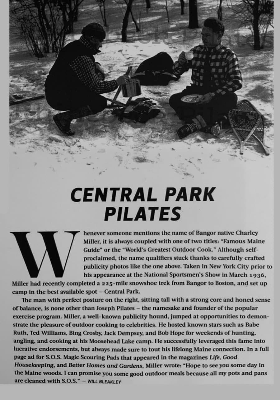 Central Park Rare Joe Pilates Archive History Pilates Archive Article