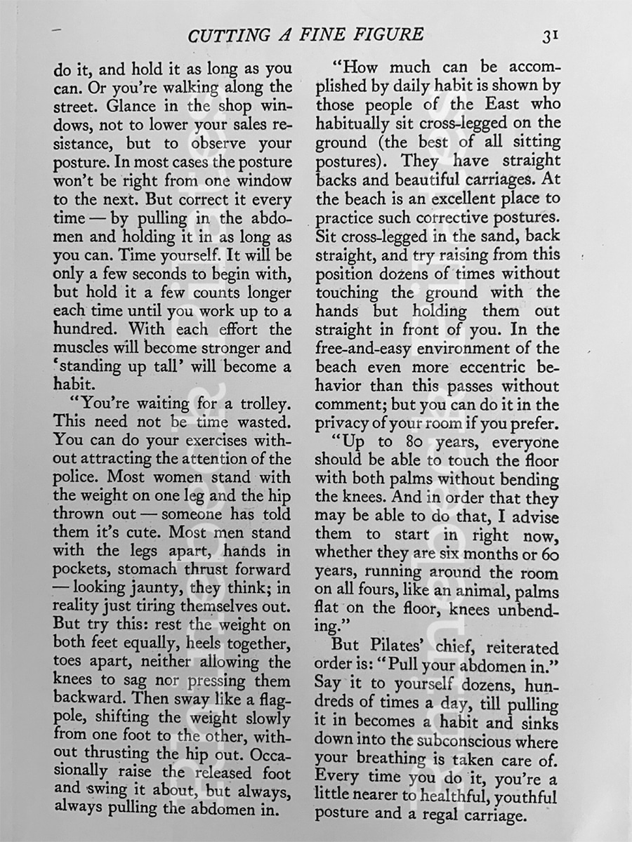 Reader Digest Condensed Cutting a Fine Figure Pilates archive article