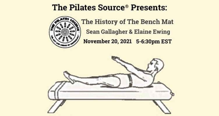 Pilates History Bench Mat Workshop