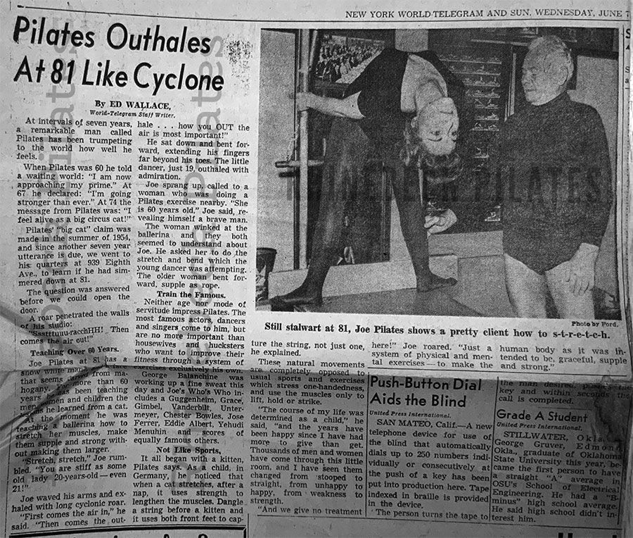 Pilates Outhales at 81 Like Cyclone rare pilates archive article