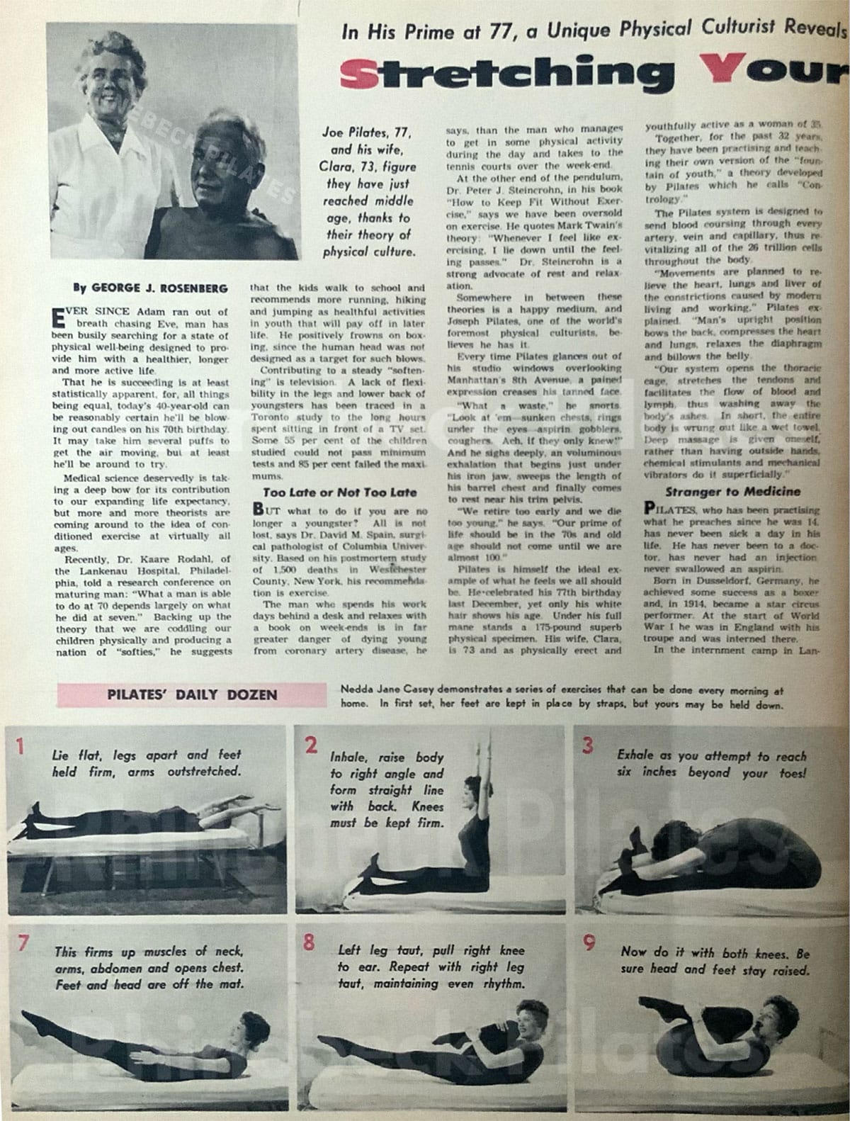 stretching longer life joseph pilates archive article