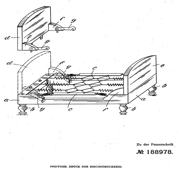 pilates bed reference Germany bed bottom patent diagram