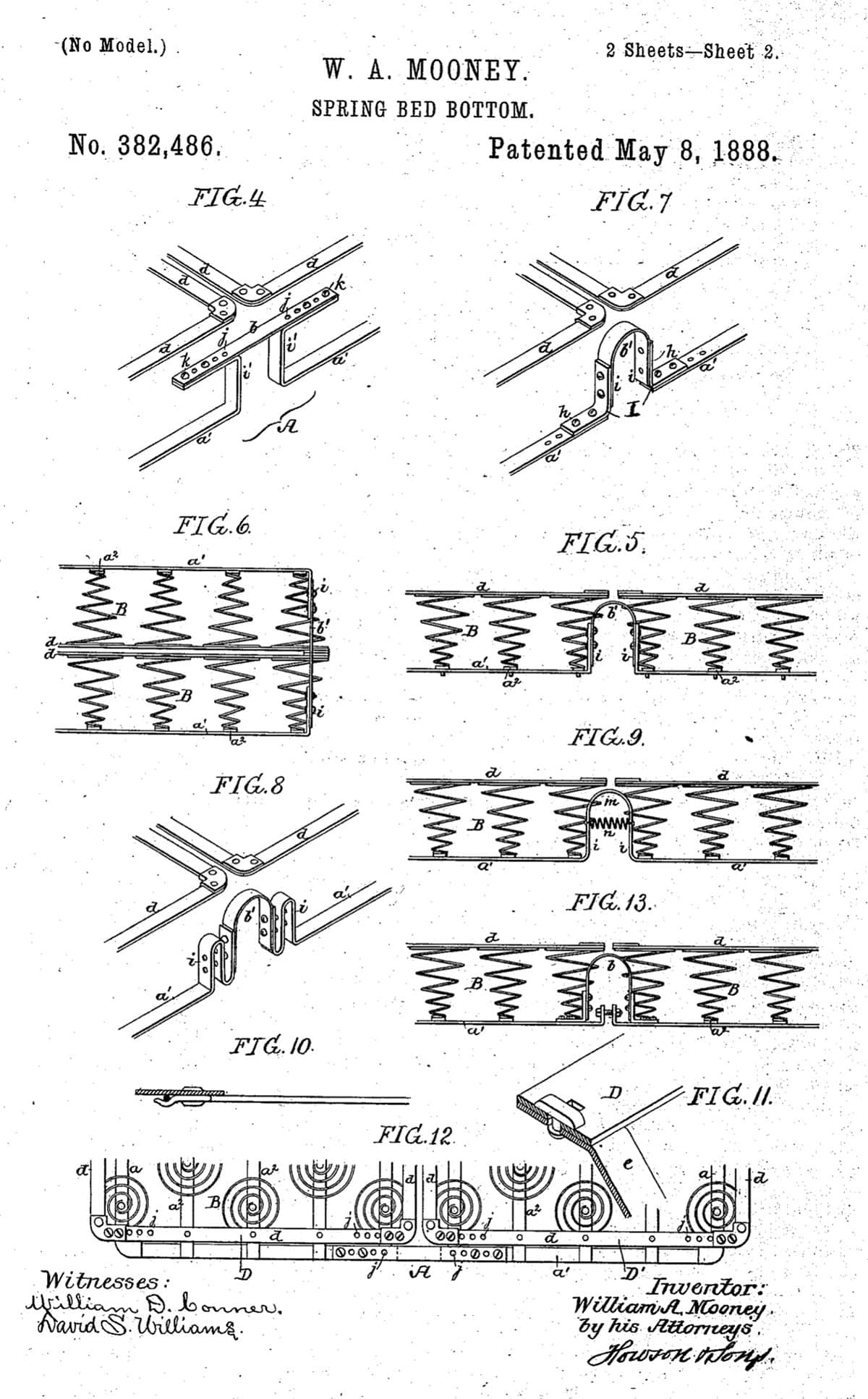pilates bed reference mooney spring bed bottom patent  diagram