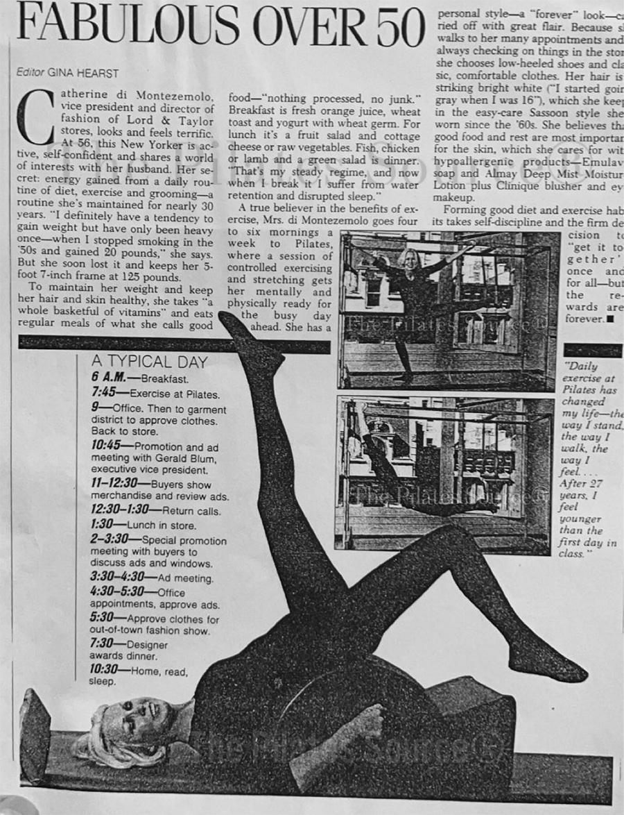 pilates archive article Cahty Di Montezemolo
