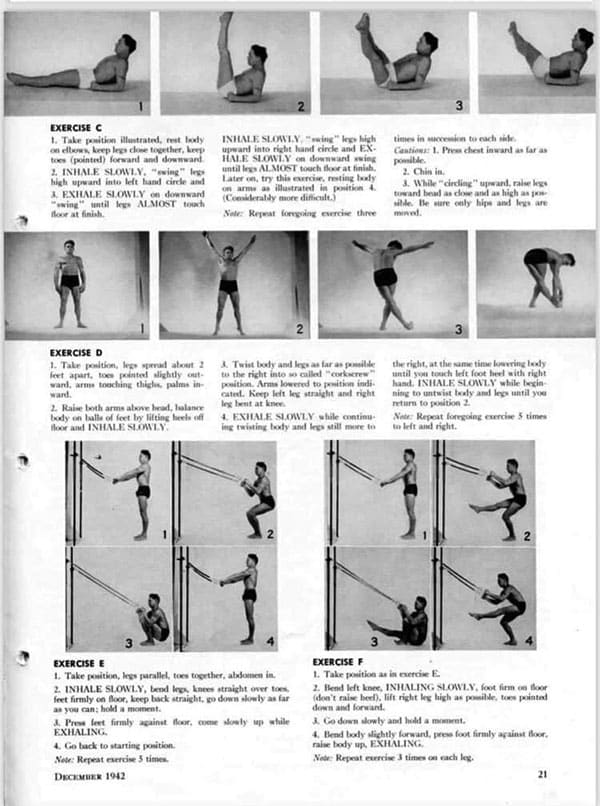 Joseph Pilates Archive Article Pre Season Ski Conditioning