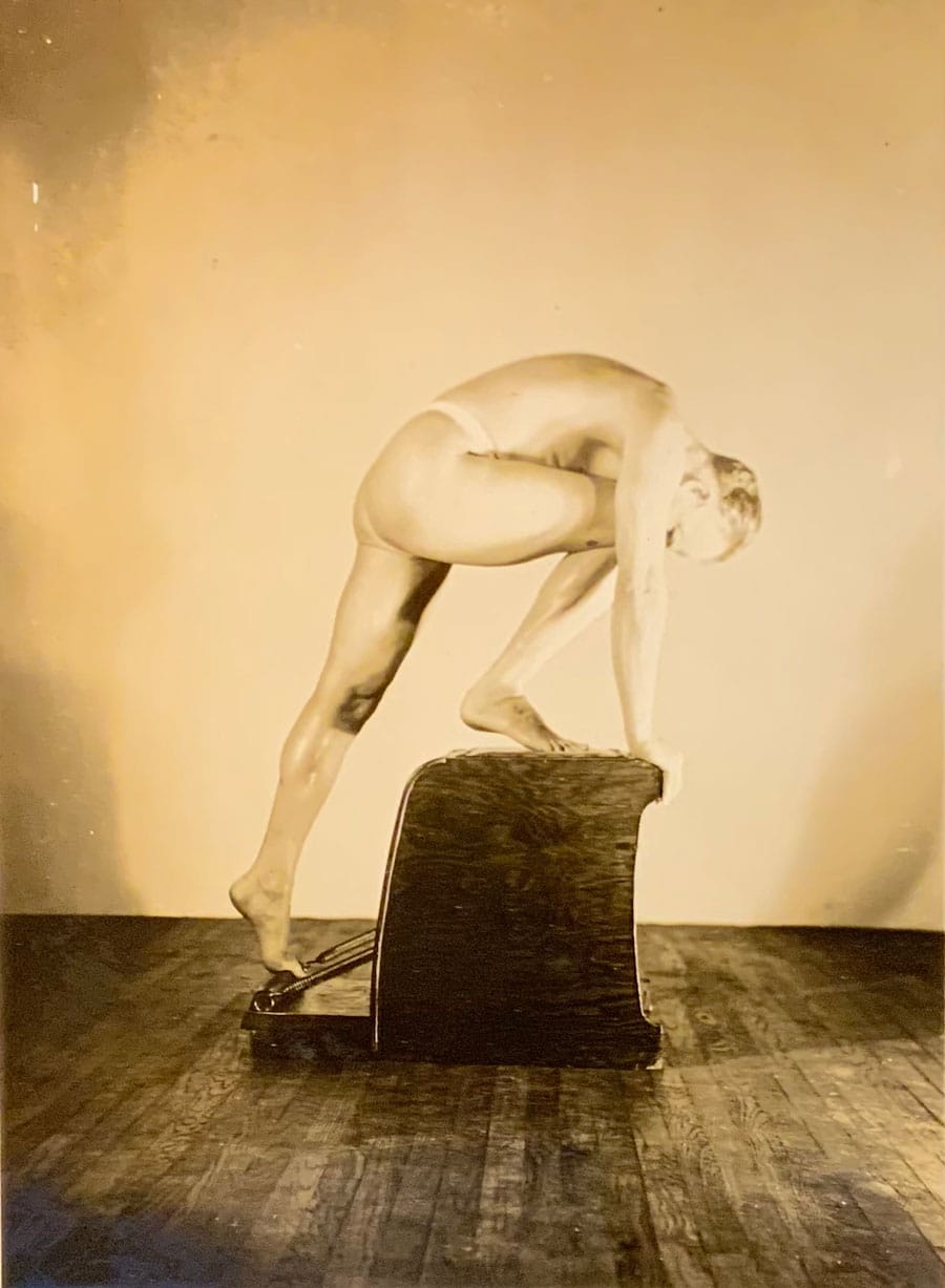 Ted Shawn pilates wunda chair archive photo