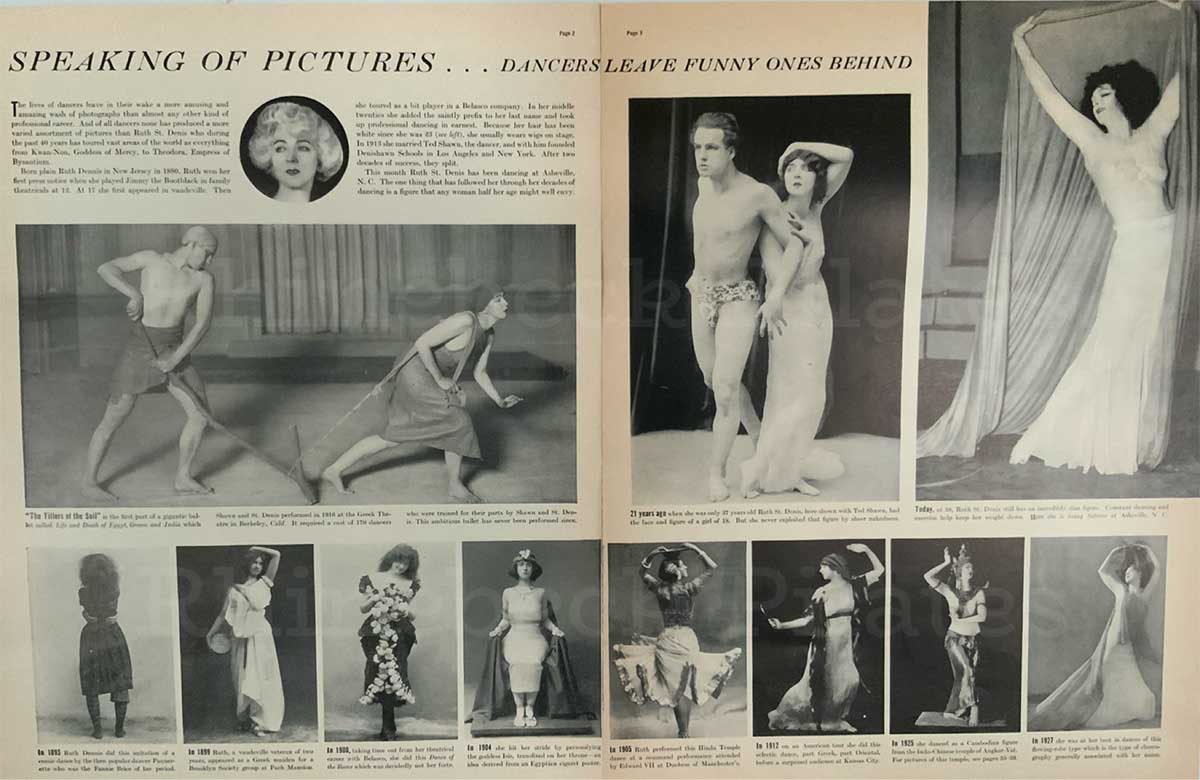 Speaking of Pictures Life Magazine Pilates Archive Article 1938
