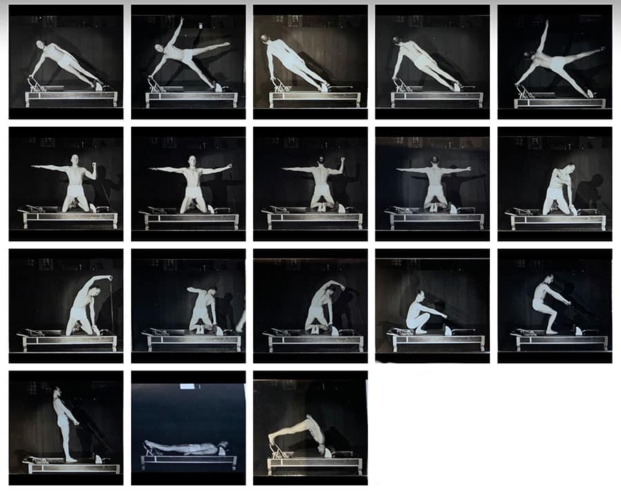 George Hoyningen-Huene research photos pilates reformer archive collection contact sheet