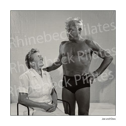 The Pilates Bednasium Series 1958 "Joe and Clara" Print