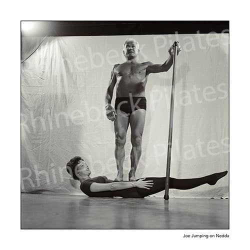 The Pilates Bednasium Series 1958 "Joe Jumping on Nedda" Print