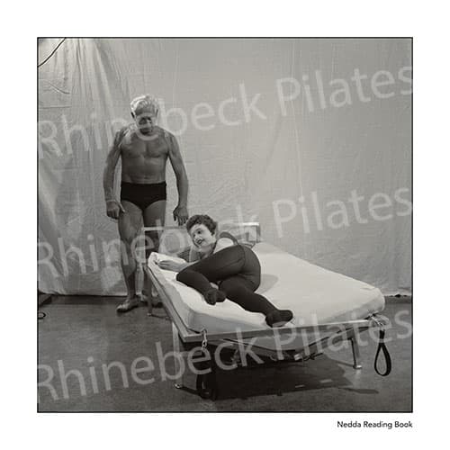 The Pilates Bednasium Series 1958 "Nedda Reading Book" Print