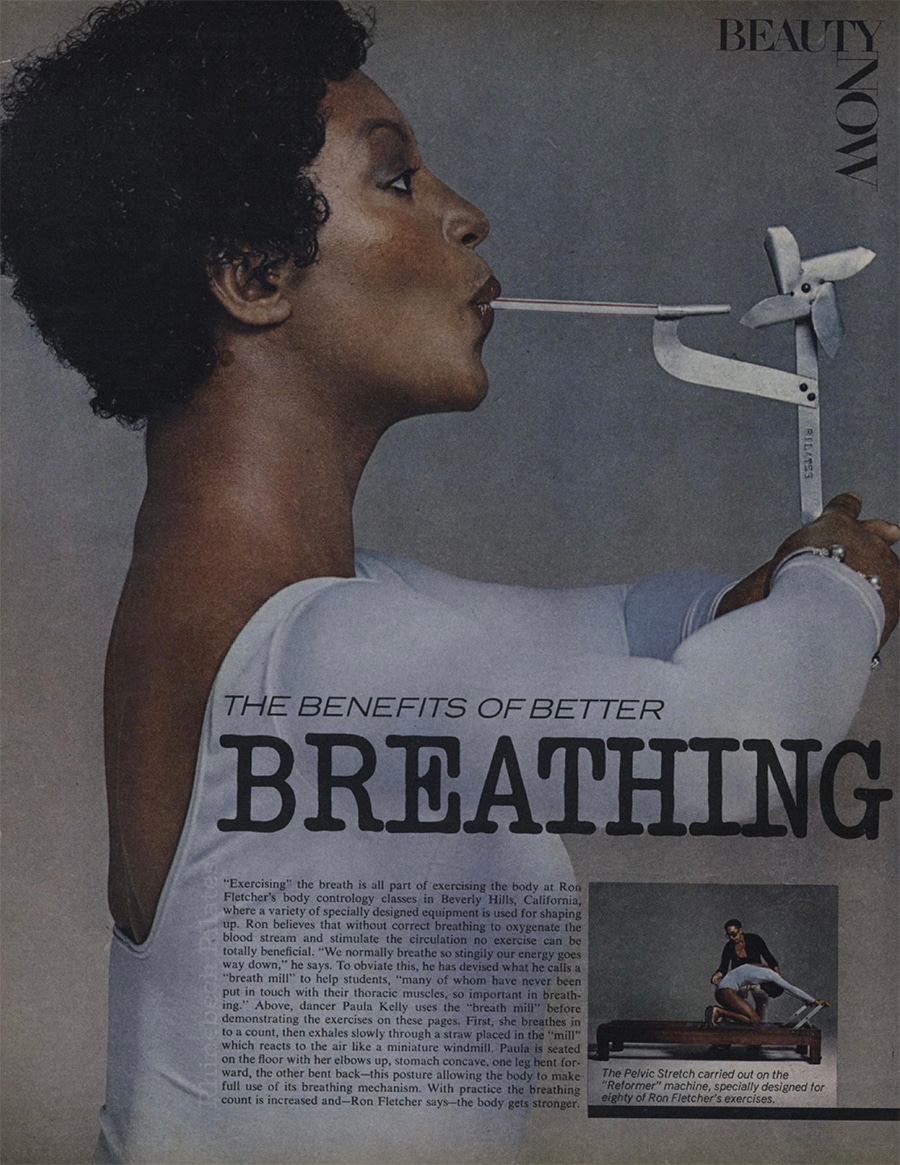 Ron Fletcher Breathing Pilates History Archive Article
