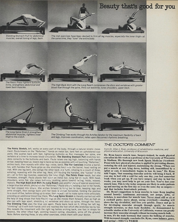 Ron Fletcher Breathing Pilates History Archive Article