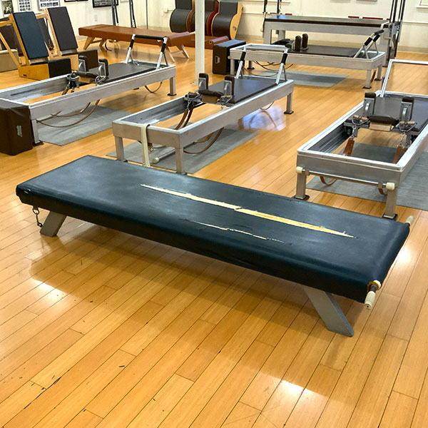 Carola Trier’s Original Benchmat with White Bike Handles