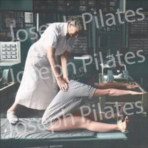 "Clara's Touch" colorized print
